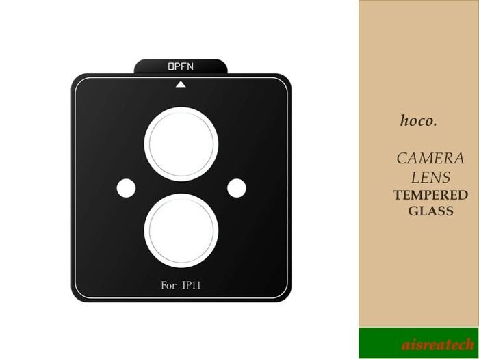 Hoco V11 iPhone 11 / 11 Pro / 11 Pro Max Camera Lens Protector(OUT OF STOCK)