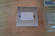 One Electrical 3-Gang 2-Way Light Switch Satin