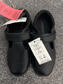 M&S Girls School Shoes