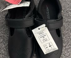M&S Girls School Shoes