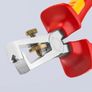 Knipex Insulation Stripper with opening spring, universal chrome-plated Image 2