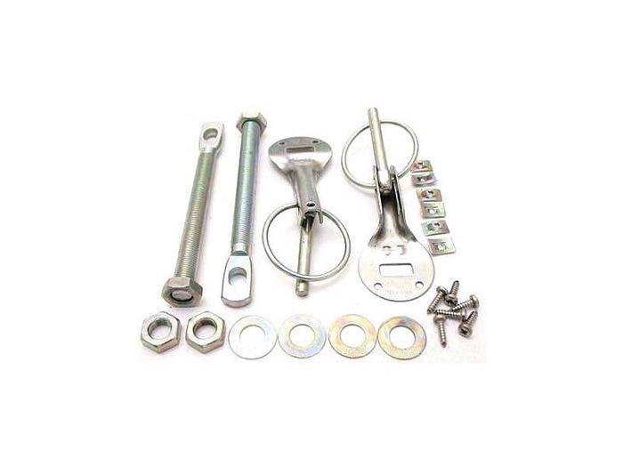 Competition bonnet pins stainless steel