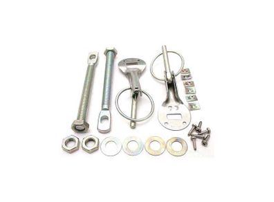 Competition bonnet pins stainless steel