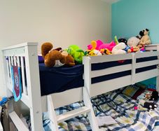 New single bed and mattress