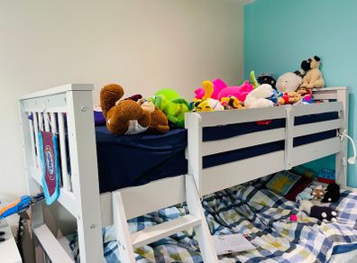 New single bed and mattress