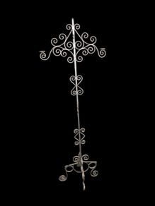 Antique Standing Light - Standard Lamp - TLC needed