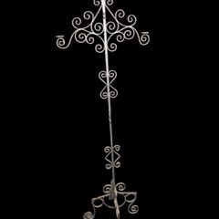 Antique Standing Light - Standard Lamp - TLC needed