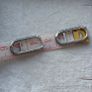 Pandora ME extended pave link earrings,very good condition fully hallmarked Image 2