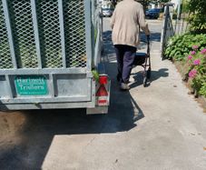 walking aid for OAP
