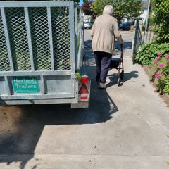 walking aid for OAP
