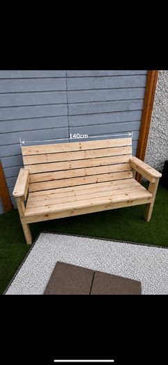 Handmade Garden Bench