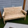 Handmade Garden Bench Image 2