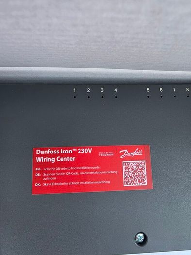 Danfoss Icon 230V Wiring Center