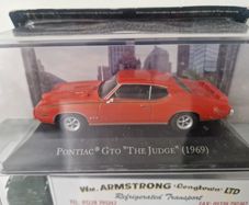 Pontiac GTO 'The Judge' (1969) - orange - 1/43 Model Car - Altaya / Atlas