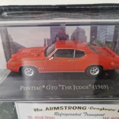 Pontiac GTO 'The Judge' (1969) - orange - 1/43 Model Car - Altaya / Atlas