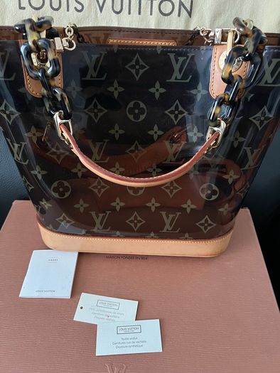 Original Louis Vuitton Ambre with pochette, dust bag, box, leaflets