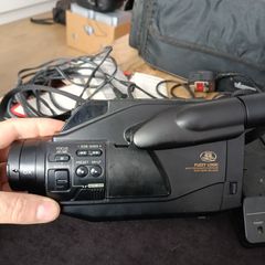Vintage Sanyo VM-RZ1P Old Tapes Tape Premier Collection 8 mm Movie Video Camera Recorder Camcorder Japan cassette Handycam 8x Auto Focus