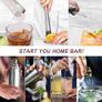 NEW SALE | Cocktail Shaker Set,750 ML Stainless Steel Cocktail Mixing Set with Stand,Bartending Kit for Home,Bar,12 Pieces Bar Tool Kit for Christmas,Birthday,Anniversary,Weeding Image 7