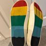 Little Bird canvas hi-top trainers Image 3