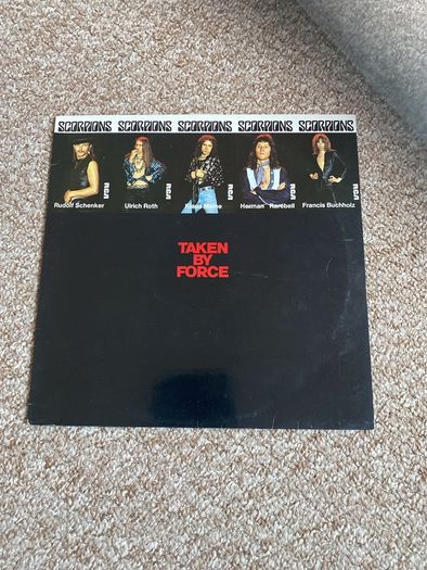 Scorpions " Taken by Force " vinyl