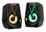 New LED PC Computer Portable Multimedia 2.0 Audio Speakers Jack 3.5mm USB #1198