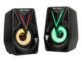 New LED PC Computer Portable Multimedia 2.0 Audio Speakers Jack 3.5mm USB #1198