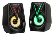 New LED PC Computer Portable Multimedia 2.0 Audio Speakers Jack 3.5mm USB #1198