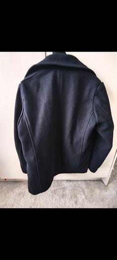 Schott NYC Men's Cyclone 2 Peacoat Reefer Long Sleeve Coat