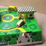 Vintage Russian wind up  Tin Toy  - Town - City Image 3