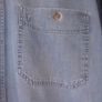 Mens Short Sleeved Denim Cotton Shirt for Sale Image 2