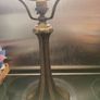 Antique Solid Bronze Table Lamp Image 3