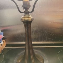 Tiffany Table Lamp.on Antique Bronze Base.