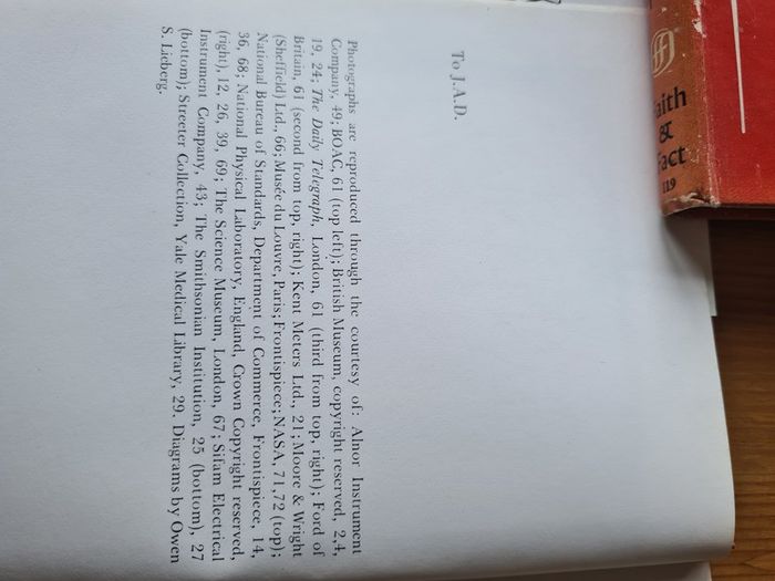 The Wonders 0f Measurment By Owen S Lieberg. Hardback C/w Dustjacket.  In Very Good Condition.