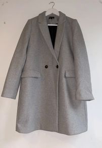 Zara TRF coat Light Grey Size L