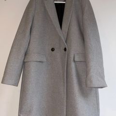 Zara TRF coat Light Grey Size L