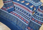 Navy Christmas Jumper  Size Large