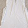 H&M White Sheer Boho Blouse with Ruffle Trim - Size 10 Image 2