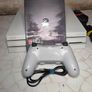 Sony PlayStation 4 Pro  Console white w/ Controller & Cables  game bundle Image 2