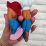 Set of 2 The Adventures of Paddington Bear Ballerina Dancer Chef McDonalds 2022 Plush Used Please see pictures Image 5