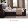 Small double slate bed with two drawers brand new in box Image 3
