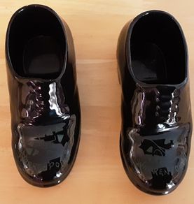 possibly vintage ceramic shoes