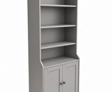 IKEA HAUGA grey high cabinet