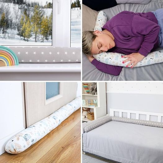 bed snake, bed pillow, nursing pillow, bed roll, bed guard, decorative pillow, bed border, snake XL handmade 150 cm Teddy bears certificat