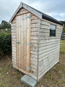 6ft x 4ft Rustic Timber Shed