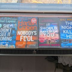 books, mystery fiction thriller