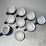 Denby Greenwich Cups, Milk Jug & Sugar Bowl - 9 Pieces Image 2