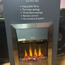 Stanley Argon Bailey Insert Electric Fire Brushed Chrome Image 4