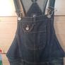 short jeans dunguree fits xs sm worn once like new Image 2