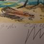 Fantastic Limited-Edition Hand-Signed Lithograph Print of a Caribbean Scene by the Renowned French Artist Alexandre Minguet (1937-1996), #249/1000 Image 7
