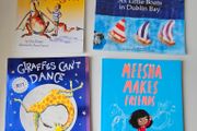 Childrens books. Meesha makes friends &amp; Six little boats in Dublin Bay.